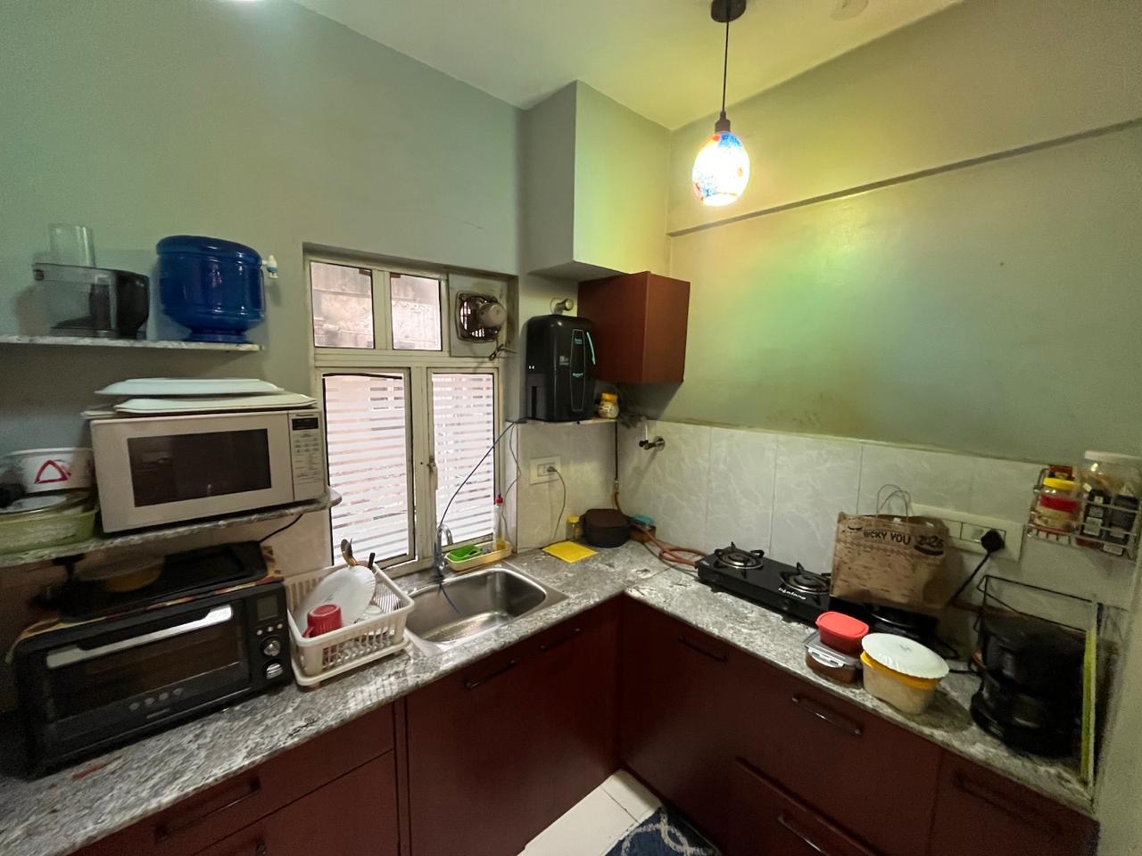 Furnished 2 BHK Flat in South City Gardens Image 2
