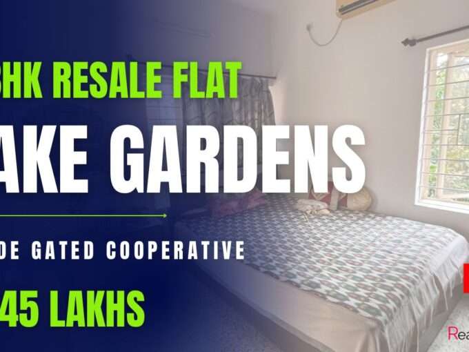 2BHK Apartment for Sale in Lake Gardens