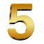 5-Number-PNG